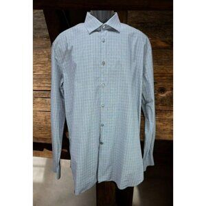 John Varvatos Mens Slim Fit Long Sleeve Dress Shirt 17-36/37